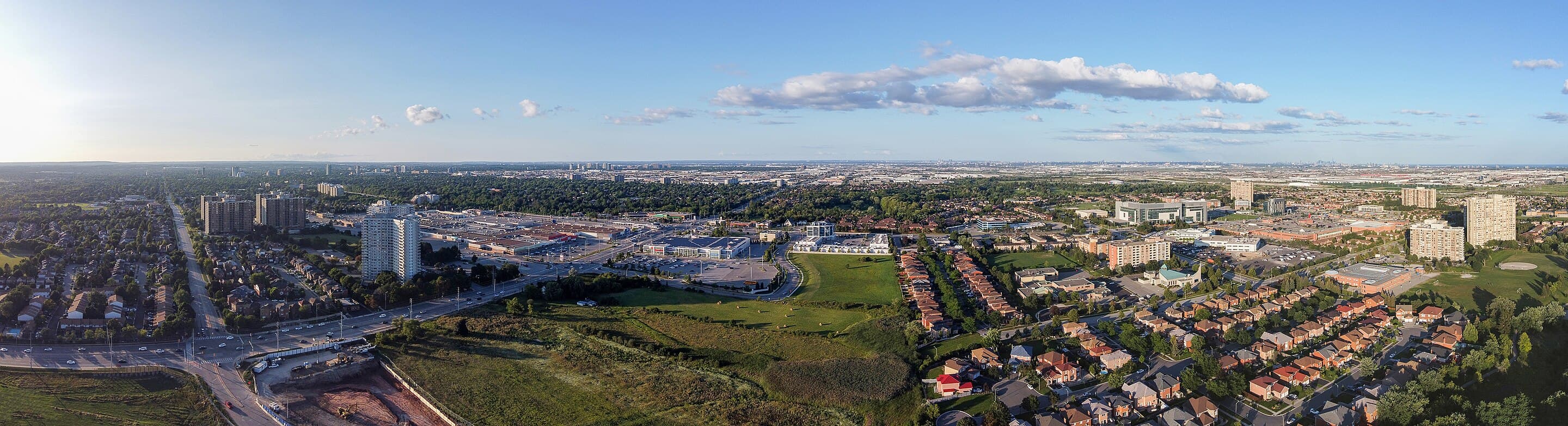 Brampton skyline
